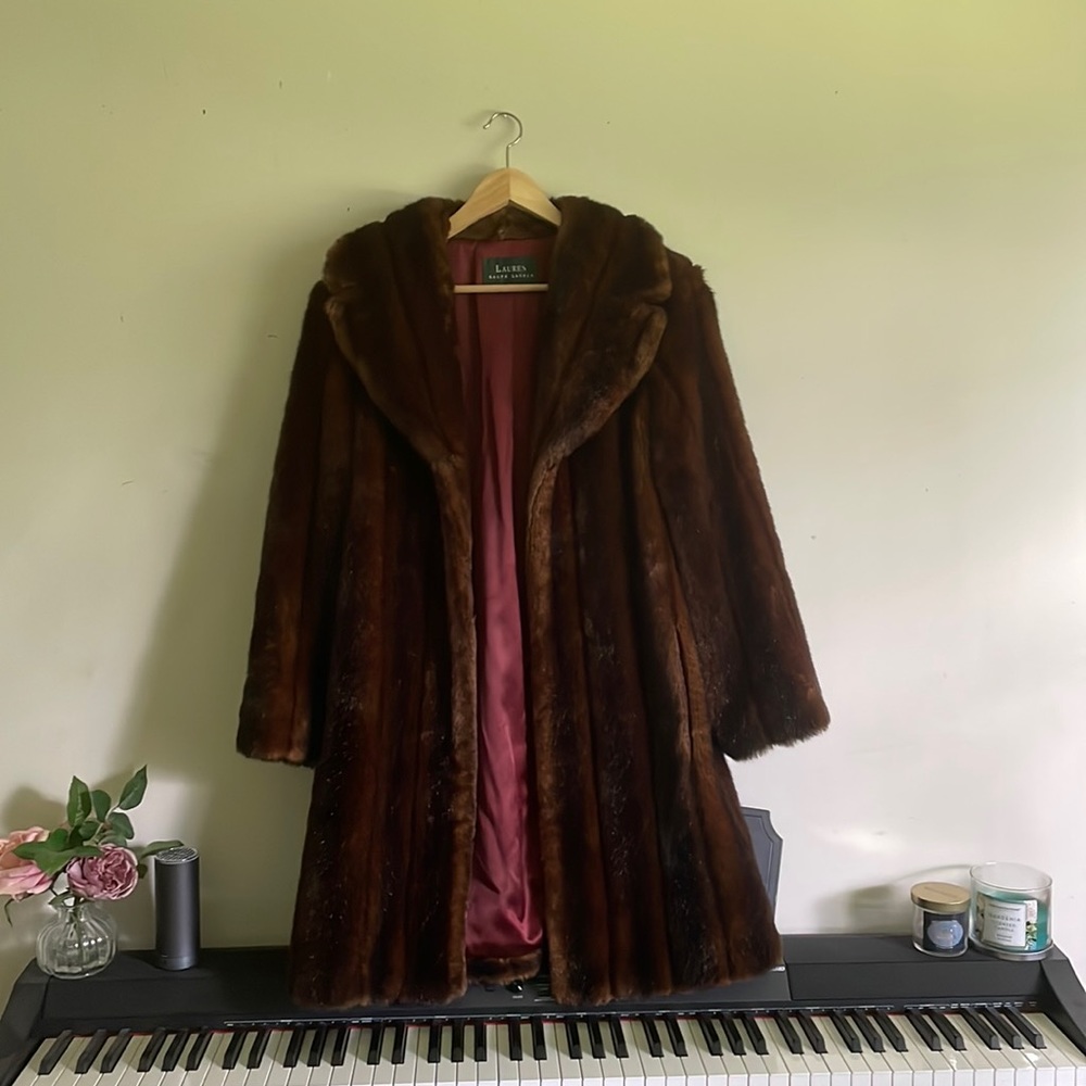 Ralph Lauren Fur Coat